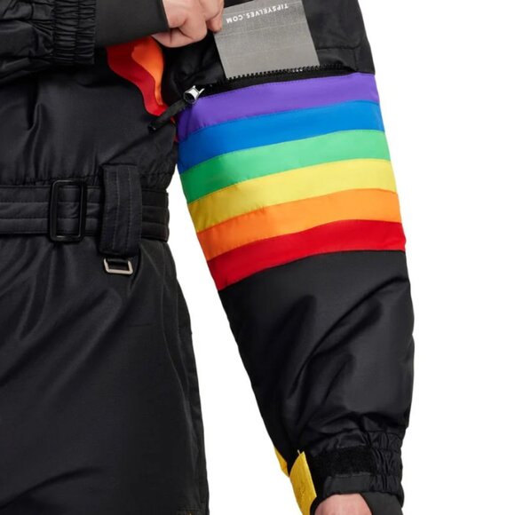 NEW TIPSY ELVES Men's Santa Fe Shredder Ski Suit multi color 864mn - Picture 6 of 7